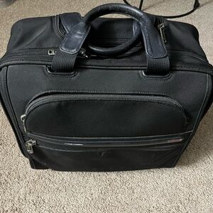 TUMI Alpha 2 Wheeled Laptop Briefcase / Carry-On